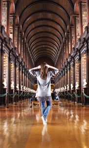 Beautiful Long Room Trinity College Library