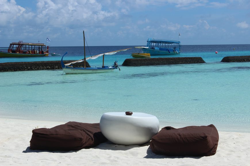Romantic honeymoon in Maldives