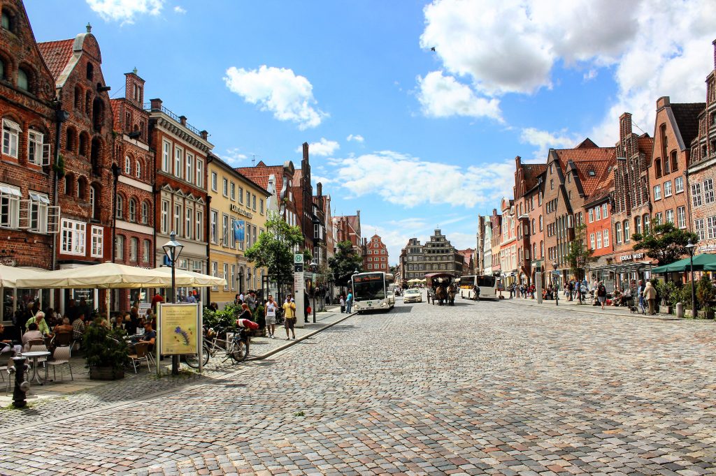 Germany Hanseatic city of Lüneburg - a lovely historic setting with beautiful architecture