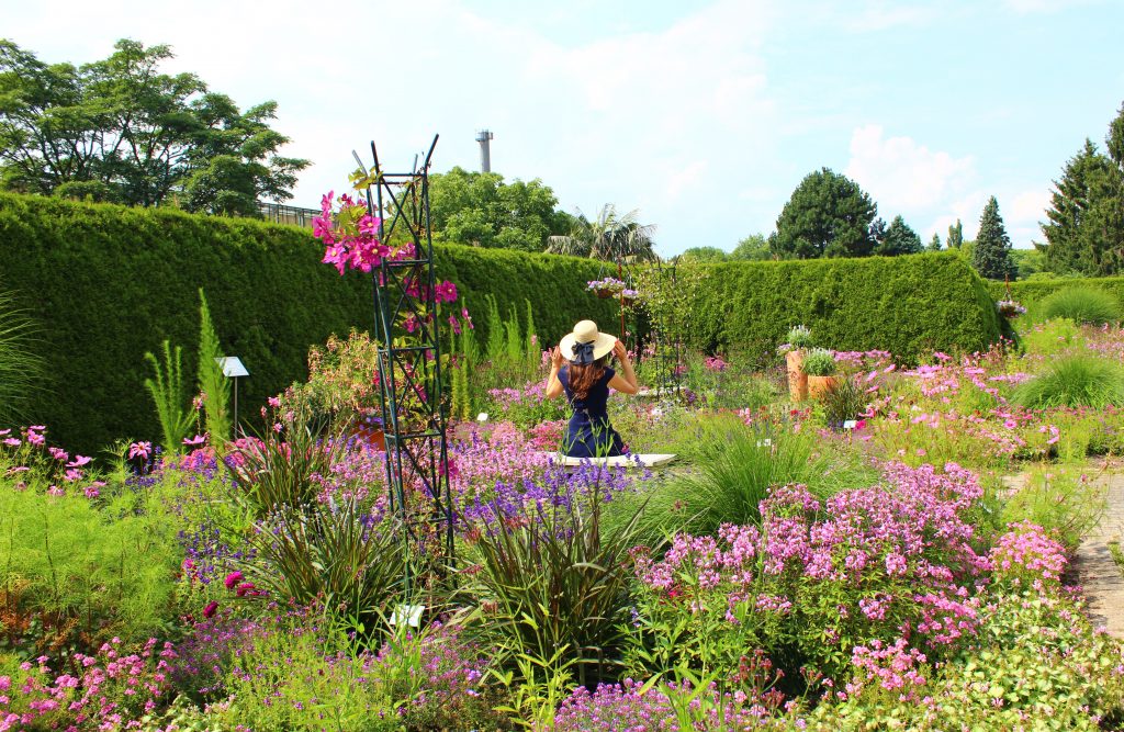 The wonderful Botanical Gardens Hamburg Germany