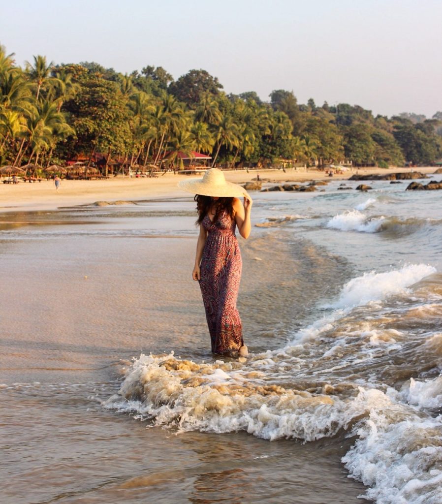 Relaxing times in Ngapali beach Myanmar holidays